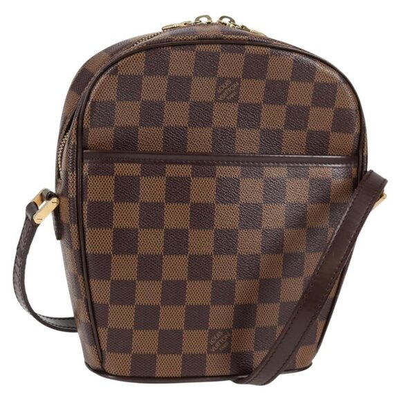 LOUIS VUITTON Damier Ebene Ipanema PM Shoulder Bag N51294 LV Auth 132202V - Picture 1 of 16